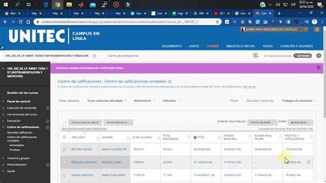 gradebook unitec|calificaciones unitec.